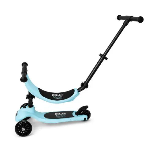 3-i-1 Sparkesykkel, Roller Scoot, Blue