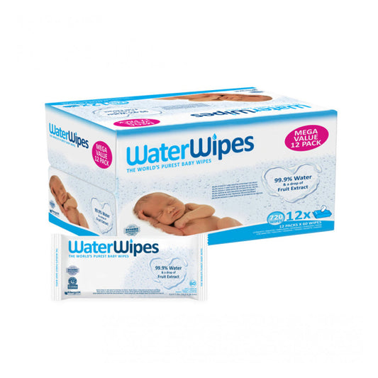 WaterWipes, MegaPack, 60X12